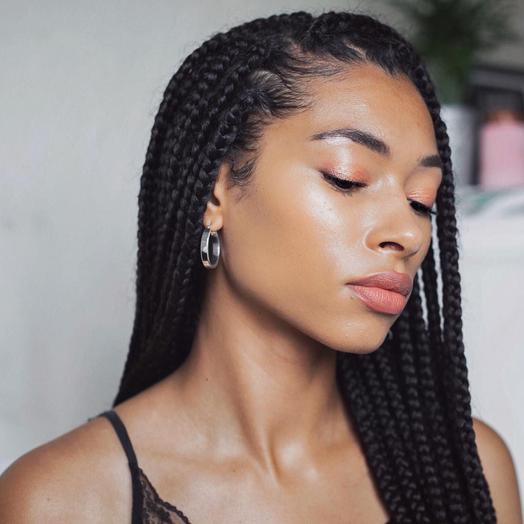 Gym-Ready Hairstyles for Long Box Braids