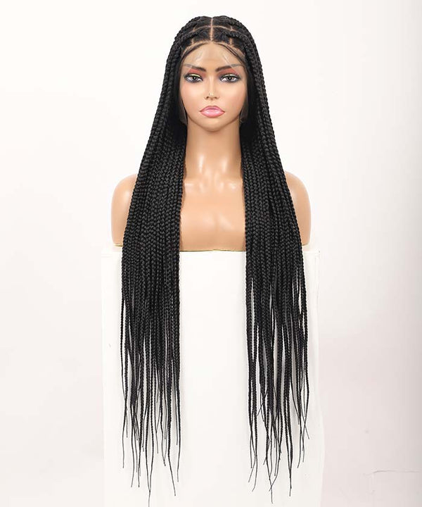 FANCIVIVI Braided Wigs: Full Lace, Synthetic & Knotless